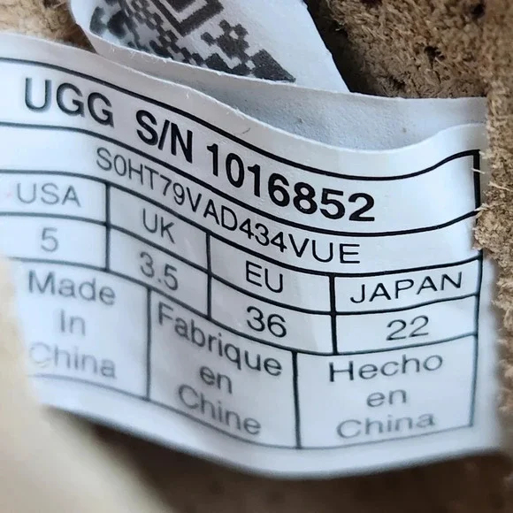 Ugg Leather Tan Ankle Booties - Picture 9 of 13